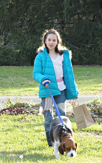 I walked my pal Chuck a lot, everyday after school!